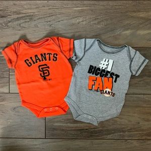 🆕 San Francisco Giants Onesies